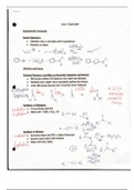 Exam 2 Study Guide (Suzuki Chemistry, Aldehydes and Ketones, Carboxylic Acids and Derivatives, Enols and Enolates)