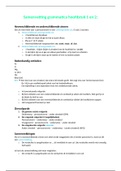 Nederlands VWO 3 TALENT samenvatting grammatica hoofdstuk 1 en 2