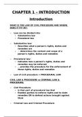 Civil procedure textbook summaries 