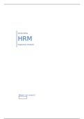 Samenvatting Managen van human resources HRM