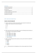 COS2621- Computer Organisation exam pack 2016-2019 memos 