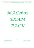 mac 2602 exam pack