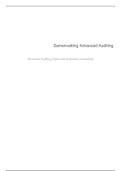 Samenvatting Advanced Auditing HRA