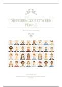1.2 Differences Between People