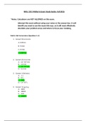 BIOL 1101 Midterm Exam Study Guide- 