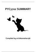PYC3702 Summary And Dsm