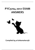 PYC3704 2017 Exam Answers