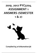 PYC3704 2019 Assignments
