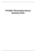 PYC2601 REVISION NOTES