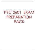 PYC2601 EXAM PACK