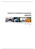 Principles Of Marketing Management Study Guide