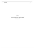 Herzing University;MBA 530: Economic and Statistical Analysis Final Exam