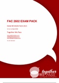Fac2602 question bank exam pack