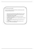TEFL Assignment 1: Materials 2 (Instructions for Second Reading Task)
