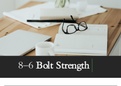 8–6 Bolt Strength