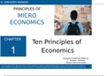 10 Principles of Microeconomics Lecture and Flash Cards