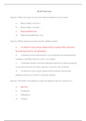 Chamberlain NR507 Final Exam (5 Latest Versions) , Final Exam Possible Questions A-Z ,  Mid-Term Exam Study Guide ,  Question Bank : Advanced Pathophysiology   (Latest , 2020 ) : Chamberlain College of Nursing ( Download to score A)