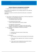 Human recourse management Hw answers 