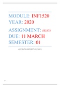INF1520 - Assignment 01 - 533373