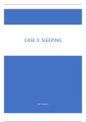 Case 3 Sleeping - Data Analysis Psychology