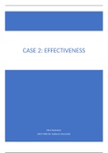 Case 2 Effectiveness - Data Analysis Psychology