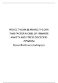 GGZ2024 Project work learning theory