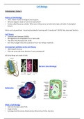 Cell Biology Module - Biochemistry 1st Year