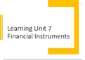 FAC3762- LU7 Financial instruments 