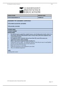 EVMN5112 1B Assignment Question Paper 