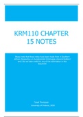 KRM110 A Chapter 15 