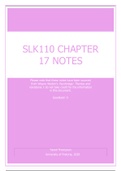 SLK110 Chapter 17