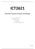 ICT2621 Assignment 1 Semester 2 2020
