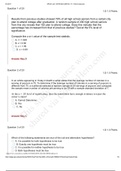 American Public University American Public University - MATH 302 APUS CLE multiple choice questions with ANSWERS