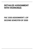 FAC1503 ASISGNMENT 1 OF SECOND SEMESTER OF 2020