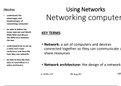 CHAPTER 6: USING NETWORKS (A level IT 9626)