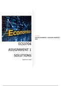 ECS3704 ASSIGNMENT 1 SOLUTIONS SEMESTER 2 2020