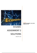 ECS2601 ASSIGNMENT 2 SOLUTIONS SEMESTER 2 2020