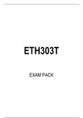 ETH303T EXAM PACK 2022