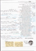 AQA GCSE English Lit - porphyria's lover poem annotations