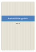 MNB1601 - Business Management IB Summary