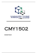 CMY1502 EXAM PACK 2020