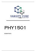  PHY1501 EXAM PACK
