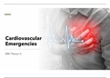 Cardiovascular emergencies 