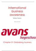 Summary international business awareness Y1Q1, chapters 1/4/6/11/12/14
