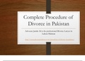 Let Know Legal Law For Procedure of Divorce in Pakistan