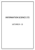 Information Skills 172 (second semester) 