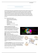 Summary Neuroscience NWI-BB036B Kayleigh
