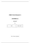 MNM3710 Portfolio Assessment Essay answers