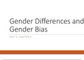 Chapter 4 L04 Gender Differences and Gender Bias
