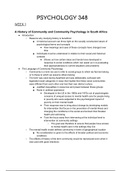 Psychology 348 Exam Notes